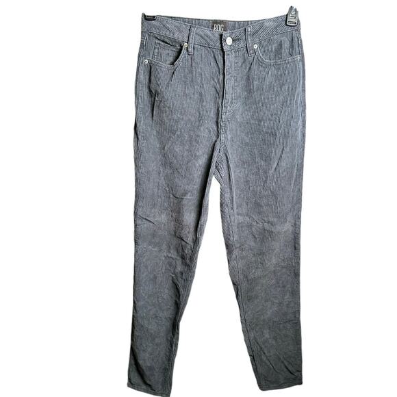 BDG for Urban Outfitters Gray Corduroy High-Rise Mom Jeans - Womens 27 - Picture 2 of 5
